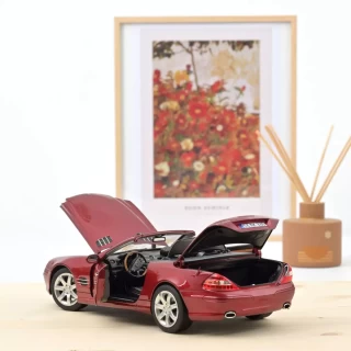 Mercedes-Benz SL 500 2003 Rot metallic 1:18-Limitierte Auflage 300 St Norev 1:18 Metallmodell